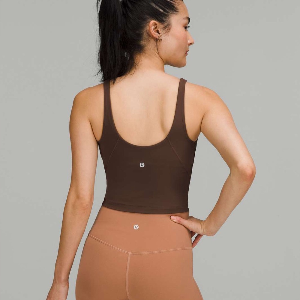lululemon athletica Brown Tank Top